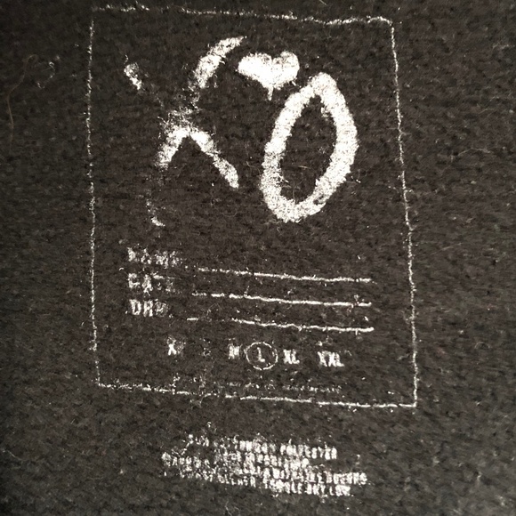 The Weeknd, XO Hoodie, 2017, Starboy, Legend of The Fall, Arena Tour, Size L - Picture 8 of 10